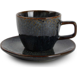S&P Φλιτζάνι Espresso Πορσελάνης Μπλε 95ml