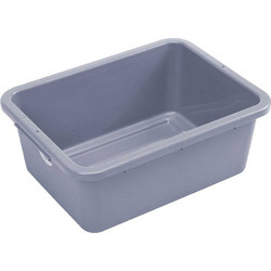 Πλαστική λεκάνη PP 23Lt 54x39 4x20 6cm γκρι c469481