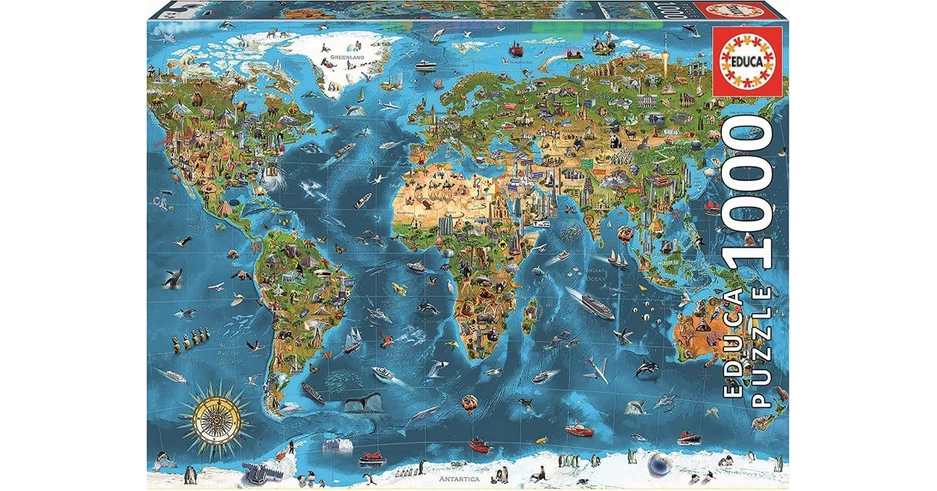 Puzzle 5000 pieces - Ιστορικός Χάρτης 