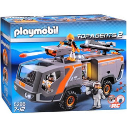 Playmobil Top Agents Όχημα Επιχειρήσεων Της Spy Team για 7-12 Ετών 5286