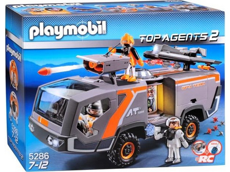Playmobil Top Agents Όχημα Επιχειρήσεων Της Spy Team για 7-12 Ετών 5286