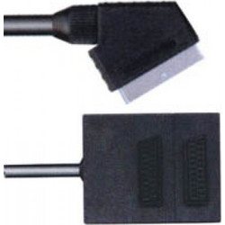 ΚΑΛΩΔΙΟ SCART ΣΕ 2 SCART ΘΗΛΥΚΑ 0.5m ΜΑΥΡΟ SC2030 LZ Τεμάχια:5 01.079.0042