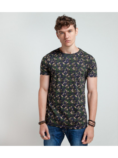 Dstrezzed Crew Neo Camo Jersey Tee (202256)