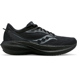 Saucony Triumph 21 Γυναικεία Αθλητικά Παπούτσια για Τρέξιμο Μαύρα S10881-12
