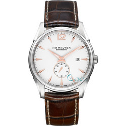 Hamilton Jazzmaster Ανδρικό Ρολόι Αυτόματο με Καφέ Δερμάτινο Λουράκι H38655515
