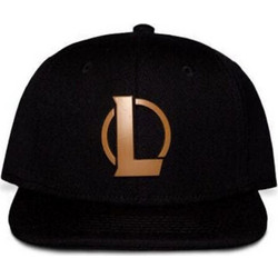 Difuzed Ανδρικό Καπέλο Jockey Snapback Υφασμάτινο Μαύρο SB104686LOL