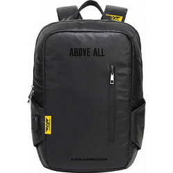 Armaggeddon SHIELD 5 Αδιάβροχο Backpack Laptop 15.6" Black