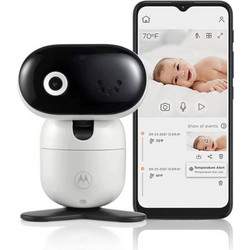Motorola PIP1010 Ασύρματη Ενδοεπικοινωνία Μωρού με Κάμερα & Οθόνη με WiFi και Αμφίδρομη Ομιλία