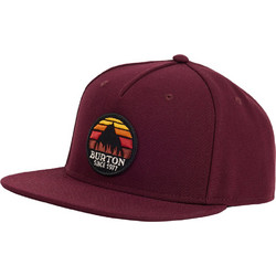 Burton Καπέλο Jockey Snapback Υφασμάτινο Μπορντό 15473112-501