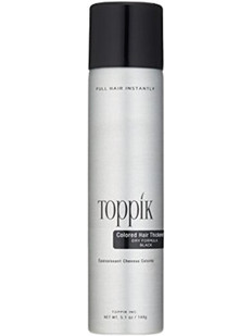 Toppik Colored Hair Thickener Dry Formula Black 144gr