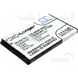 HTC Hero A6262 1550 mAh, CS-HDE190XL Battery 1550 mAh