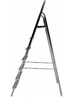 Σκάλα αλουμινίου 6+1