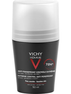Vichy Homme Ανδρικό Αποσμητικό Roll On 72h 50ml