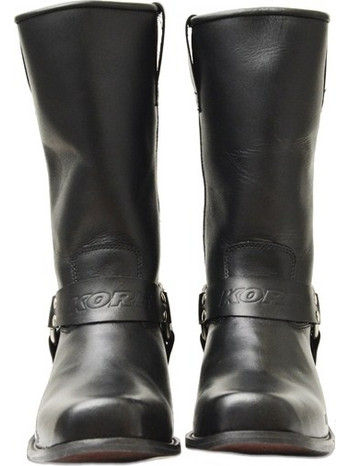 Leather 100 ΔΕΡΜΑΤΙΝΕΣ ΜΠΟΤΕΣ ΚΩΔΙΚΟΣ: 90320 (BLACK)