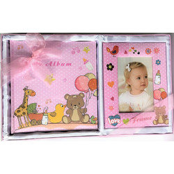 Max Home 534240/3-Pink Σετ 2Τεμ. Φωτ/Κη & Αλμπουμ Παιδικο YM534240203