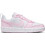 Nike Court Borough Low Παιδικά Sneakers Λευκά Ροζ DV5456-105