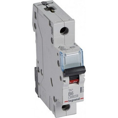 Αυτόματη Ασφάλεια 6A B 1Π 6kA Tx3 403353 Legrand 403353