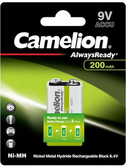 Camelion AlwaysReady 9V 200mAh 1τμχ