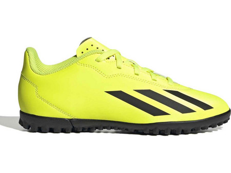 Adidas X Crazyfast Club TF IF0707 Παιδικά Ποδοσφαιρικά Παπούτσια Με Σχάρα Κίτρινα