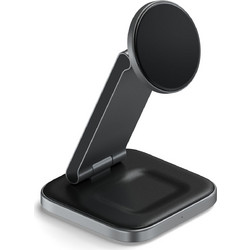 Satechi 3in1 Foldable Stand Ασύρματος Φορτιστής Qi2 Pad 15W Black