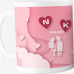 Προσωποποιημένη Κούπα Αγίου Βαλεντίνου Me and You Together