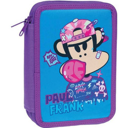 Back Me UP Paul Frank Bubble Κασετίνα Γεμάτη με 2 Θήκες Μωβ 346-80100
