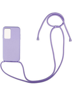Sonique CarryHang Θήκη Σιλικόνης με Κορδόνι Xiaomi Poco M4 Pro 5G / Redmi Note 11s 5G Lilac