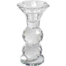 Espiel Κηροπήγιο Κρυσταλλίνης Διάφανο 5x12cm XAS121 XAS121
