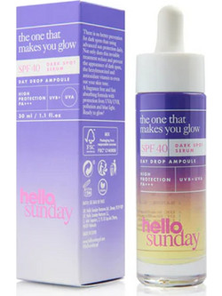 Hello Sunday The One That Makes You Glow Dark Spot SPF40 Serum Προσώπου για Πανάδες 30ml