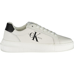 Calvin Klein Jeans Γυναικεία Sneakers Εκρού YW0YW00823-0LB