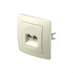 ΠΡΙΖΑ ΤΗΛΕΦΩΝΙΚΗ ΔΙΠΛΗ KS 2*RJ11 6/4 IW TEM EKONOMIK - 17987