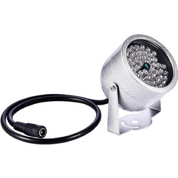 Serlium IR Waterproof 48 LED Infrared Illuminator for Security Cameras Night Vision (6x7x6cm)