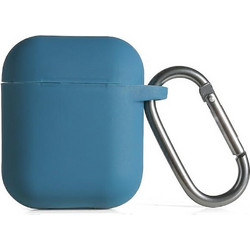 Beline Θήκη Σιλικόνης για Apple AirPods 1 / 2 Μπλε