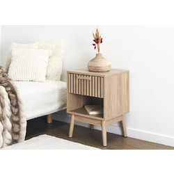 Κομοδίνο Klaus Home Deco Factory με διαστάσεις 40x35x55cm HD0205