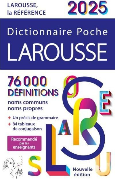 LAROUSSE DE POCHE 2025 - Larousse - Μαλακό εξώφυλλο