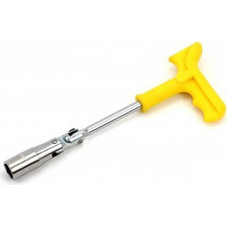 Amio - Μπουζόκλειδο T-Handle 16mm για Εύκολο Λύσιμο και Σφίξιμο Μπουζί με Σταθερό Κράτημα και Άνετη Χρήση - 1 Τεμ. (01719/AM)