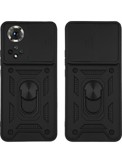 Sonique Ring Armor CamPro Θήκη Honor 50 5G / Nova 9 Μαύρο