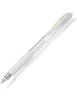 Pilot G-2 Στυλό Gel 0.7mm Παστέλ Λευκό