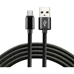 everactive micro USB 30cm with fast charging up to 2.4A black