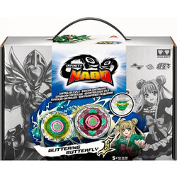 JUST TOYS INFINITY NADO CRACK SERIES GLITTERING BUTTERFLY 624700/624703