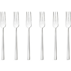Sambonet Rock 6 pcs. Cake Fork Set