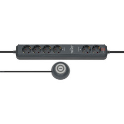 Brennenstuhl ECO-Line Extension Socket Comfort Switch Plus 6-way