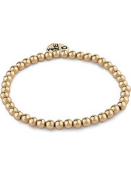 CHARMIT Stretch Bead Βραχιόλι Xρυσό