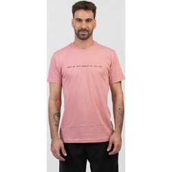 Ανδρικό T-Shirt Cotton4all MAKES ME HAPPY 24-912 - Ροζ