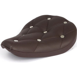 Fitzz, custom solo seat. Brown/rivets. Small. 4cm thick