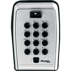 Master Lock Key Safe + Wall Mount Push Button Set 5423EURD