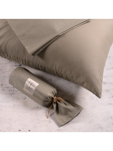 Melinen Σεντόνι King Size με Λάστιχο 175x200+32 Urban Line Khaki