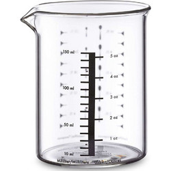 Μεζούρα 0911953515 150ml Clear Kuchenprofi Γυαλί