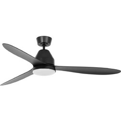 Beacon Lucci Air Whitehaven Ανεμιστήρας Οροφής 142cm 35W με Φως & Τηλεχειριστήριο Μαύρος