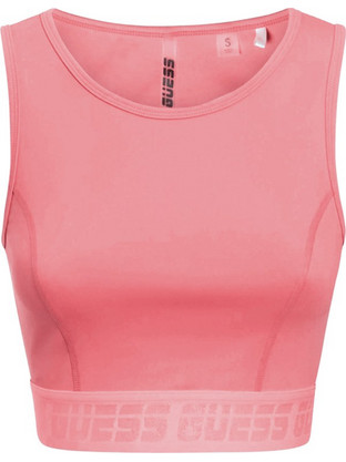 Guess Aileen Active Top Αθλητικό Μπουστάκι με Μέτρια Στήριξη Φούξια V2GP09MC049-Pink